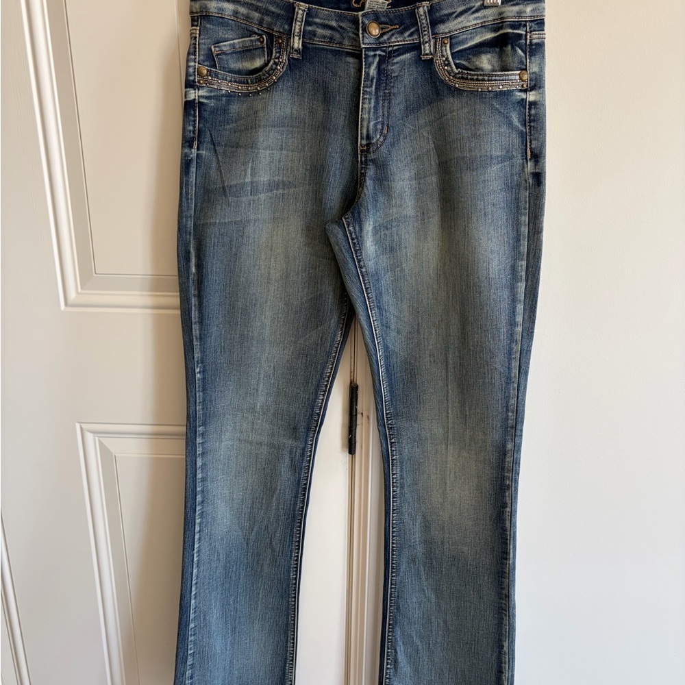 Cache Stylish Blue Denim Jeans